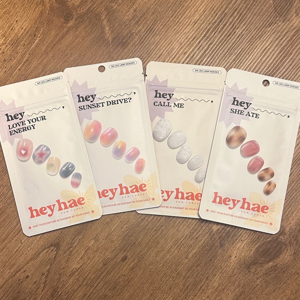 Hey Hae Nail Wraps Set